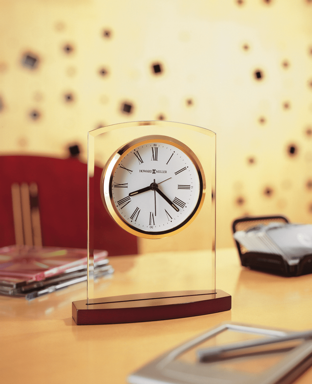 Howard Miller® Marcus Rosewood Tabletop Clock 1