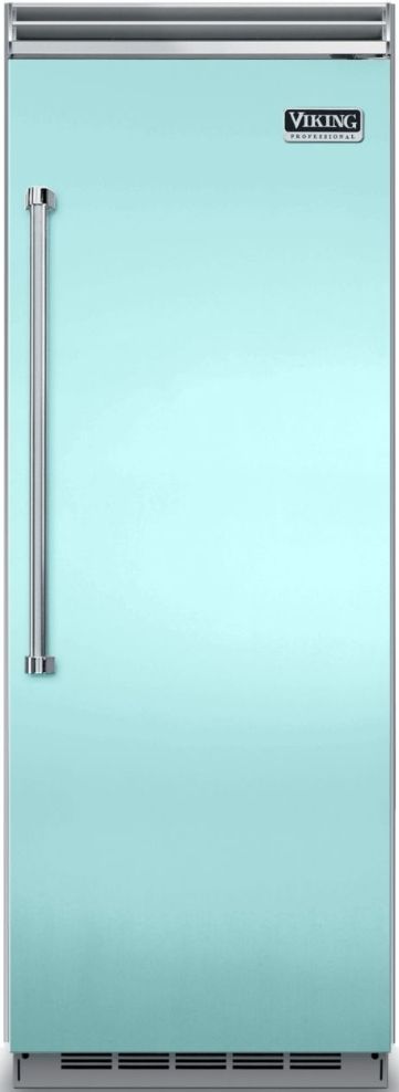 Viking® 5 Series 15.9 Cu. Ft. Bywater Blue Professional Right Hinge All Freezer