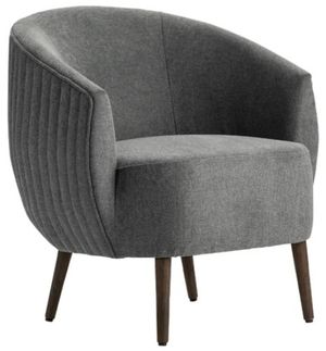 Crestview Collection Logan Gray Accent Chair