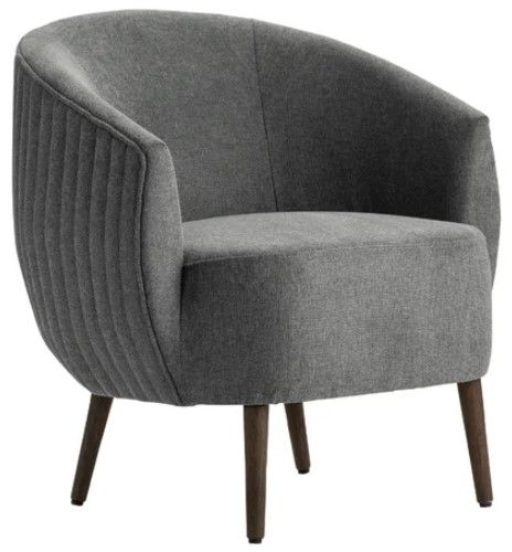 Crestview Collection Logan Gray Accent Chair-0