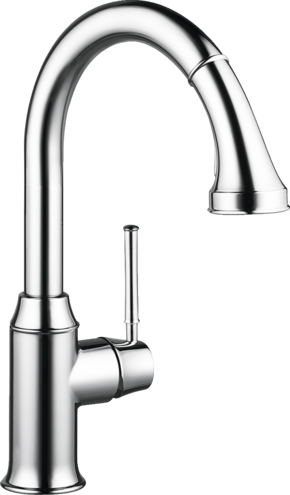 Hansgrohe Talis C 2-Spray Pull-Down HighArc Kitchen Faucet