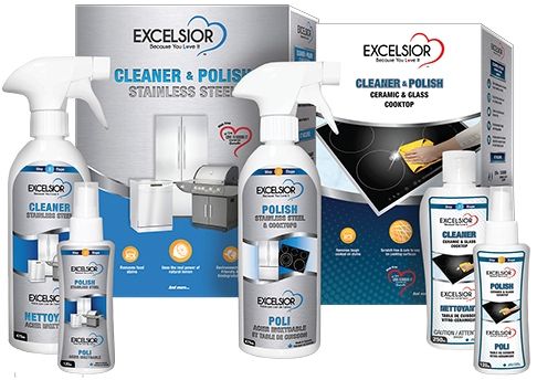 Excelsior™ Kitchen Care Collection 475ml Stainless Steel & Ceramic Polish 1