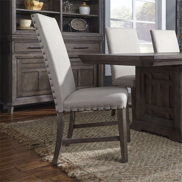 Liberty Furniture Artisan Prairie Cream Upholstered Side Chair 5