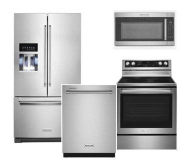 KitchenAid® 24 Stainless Steel with Printshield Built In Dishwasher