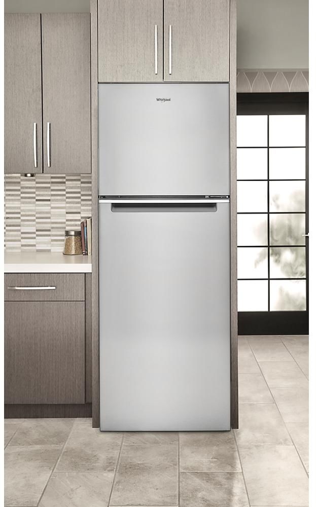 Whirlpool® 12.9 Cu. Ft. Fingerprint Resistant Stainless Steel Top Freezer Refrigerator 7