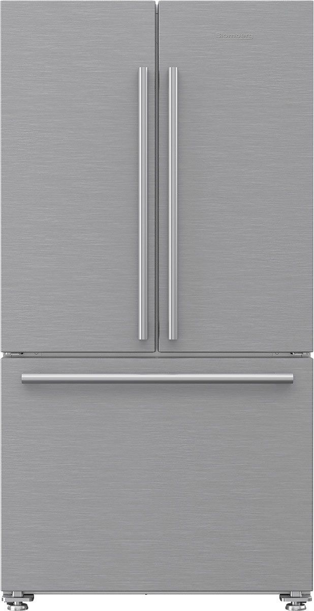 Blomberg® 19.9 Cu. Ft. Fingerprint Resistant Stainless Steel Counter Depth French Door Refrigerator