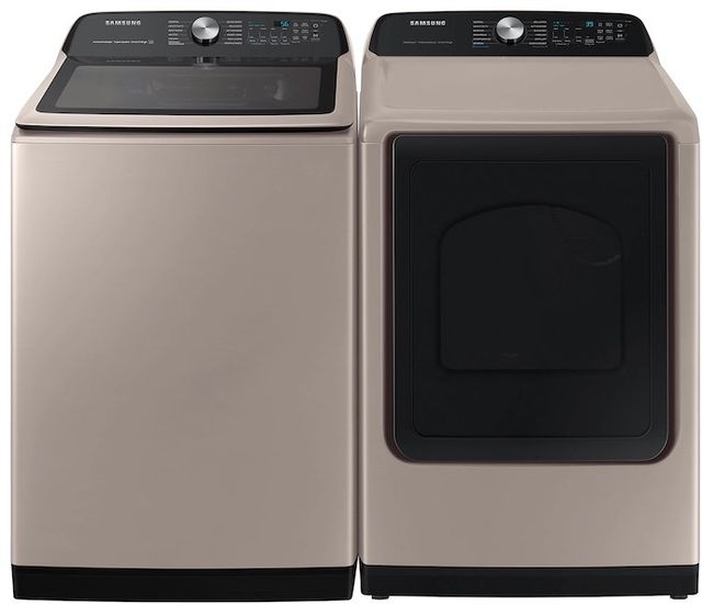 Samsung 5.1 Cu. Ft. Champagne Top Load Washer 7