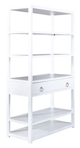 Liberty Furniture Midnight White Accent Bookcase