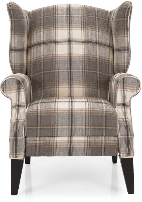 Decor-Rest® Furniture LTD 2220 Push Back Wing Recliner Chair 2