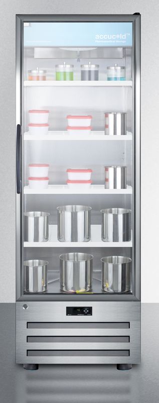 Summit® 14.0 Cu. Ft. Stainless Steel Pharmaceutical All Refrigerator 2