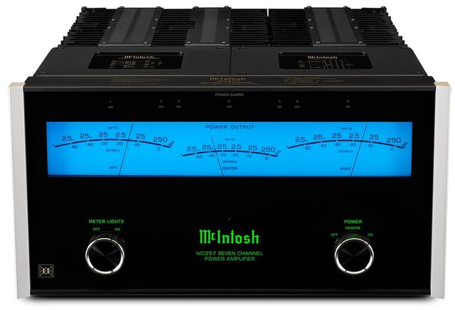 McIntosh® MC257 7-Channel Solid State Amplifier