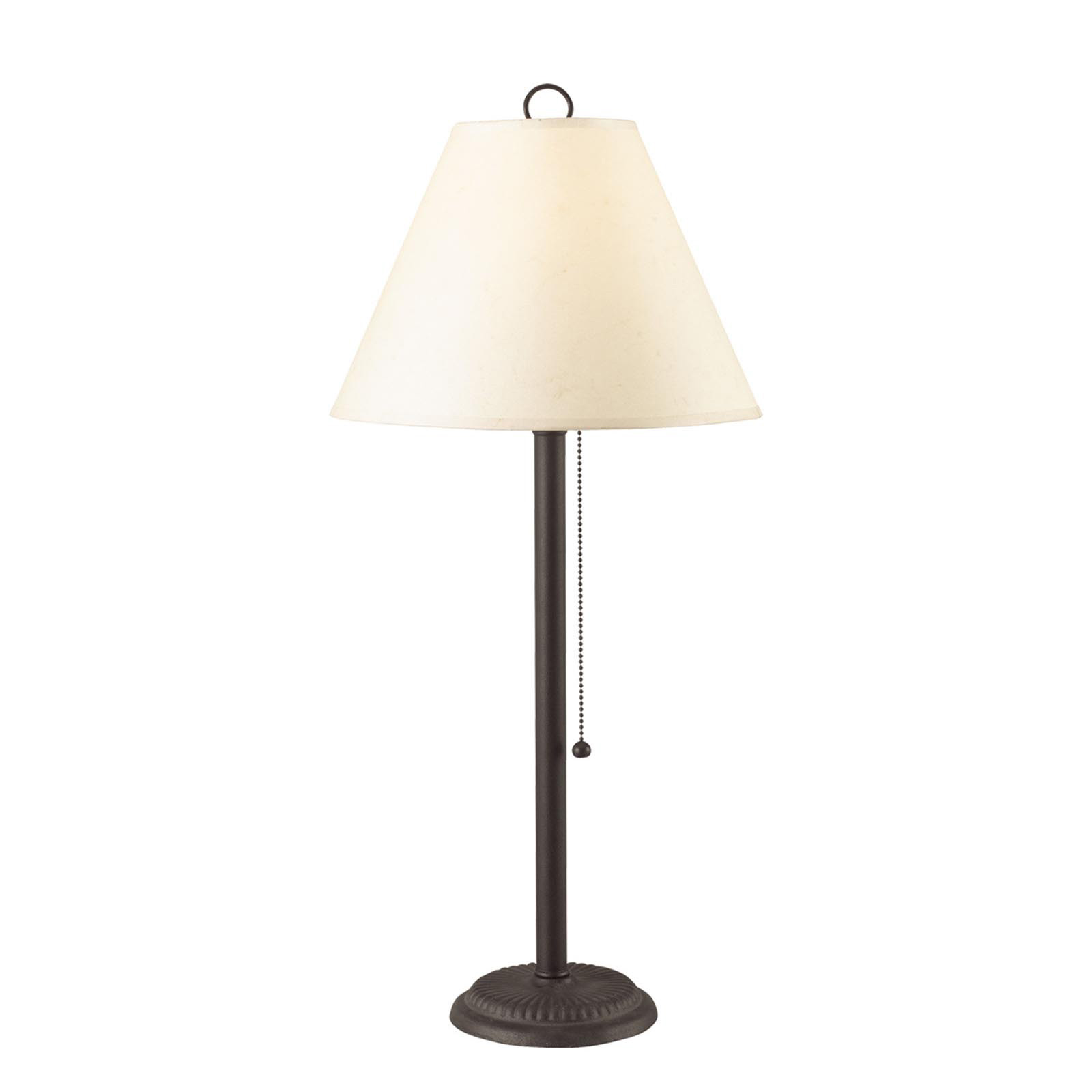 table lamp with pull chain switch