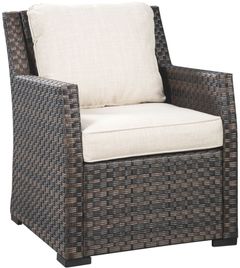 Signature Design by Ashley® Easy Isle Dark Brown/Beige Lounge Chair with Cushion