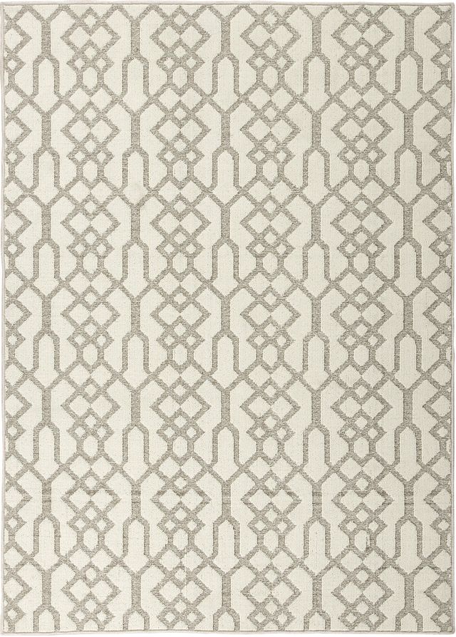 Moyen tapis décoratif de 1,52 m x 2,13 m de Signature Design by Ashley® Coulee -Naturel 0