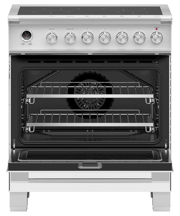 Fisher & Paykel Series 9 30" White Induction Range-1