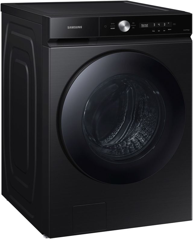 Samsung Bespoke 8700 Series 5.3 Cu. Ft. Silver Steel Front Load Washer 2