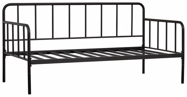 Signature Design by Ashley® Trentlore Black Twin Metal Day Youth Bed with Platform-0