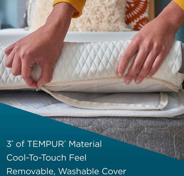 Tempur-Pedic® TEMPUR-Adapt + Cooling Queen Mattress Topper 8