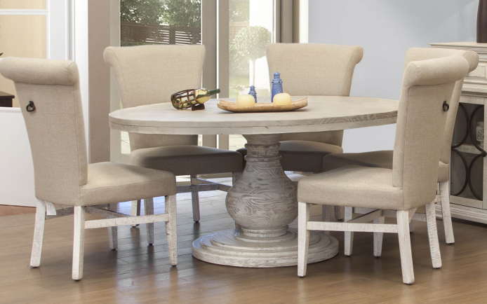 International Furniture© Bonaza 5-Piece Ivory Dining Table Set
