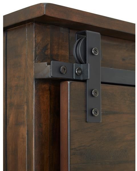 Magnussen Home® Pine Hill Sliding Door Dresser-3