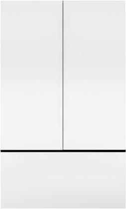 Sub-Zero® Classic 42" White French Door Framed Front Panels
