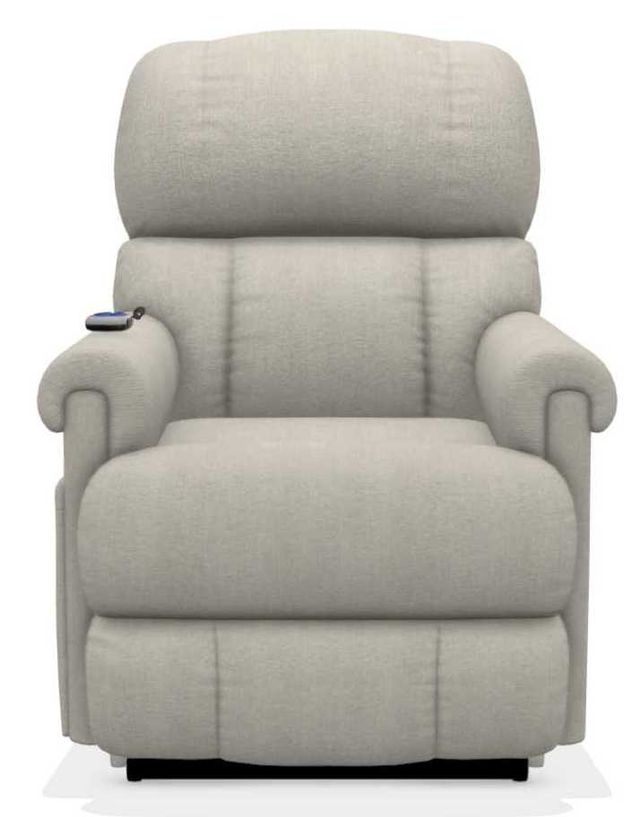 La-Z-Boy® Pinnacle Platinum Pearl Power Lift Recliner with Headrest and Lumbar 0