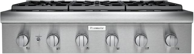 Thermador® Professional 36" Stainless Steel Natural Gas Rangetop-1