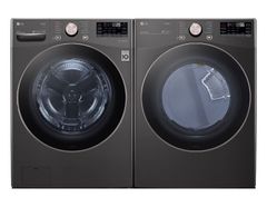 LG Smart Front Load Laundry Pair With a 4.5 Cu Ft Washer and a 7.4 Cu Ft Electric Dryer