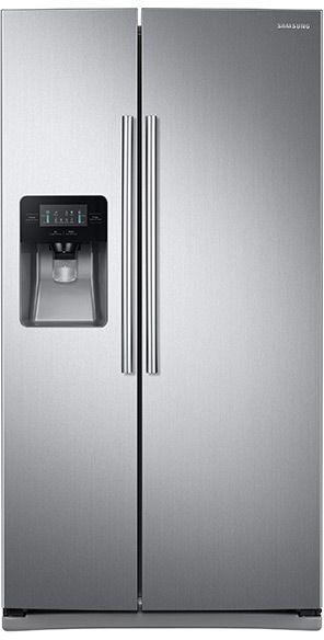 Samsung 25 Cu. Ft. Side-By-Side Refrigerator-Stainless Steel 0