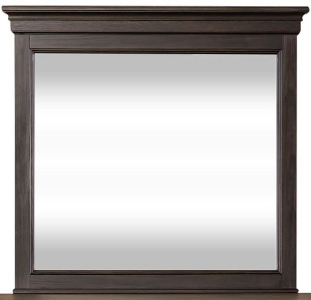 Liberty Allyson Park Ember Gray/Wirebrushed Black Forest Crown Mirror-1