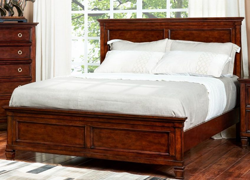 New Classic® Furniture Tamarack Brown Cherry California King Bed