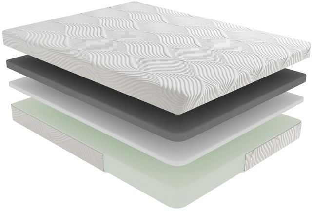 Mazin Furniture Bedding 10" Firm Gel Memory Foam Queen Mattress in a Box 4