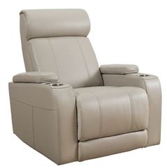 Signature Design by Ashley® Screen Time Stone Power Recliner