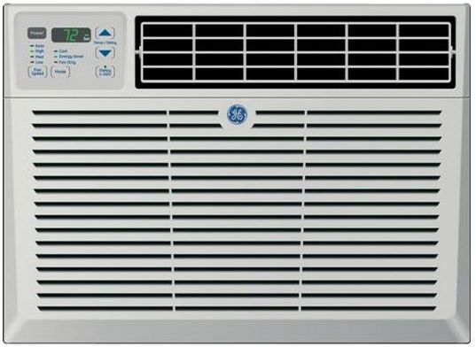 GE® ENERGY STAR® 230 Volt Electronic Room Air Conditioner-Gray