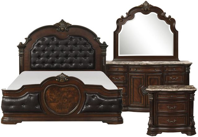 Homelegance® Antoinetta 4-Piece Queen Bedroom Set 0