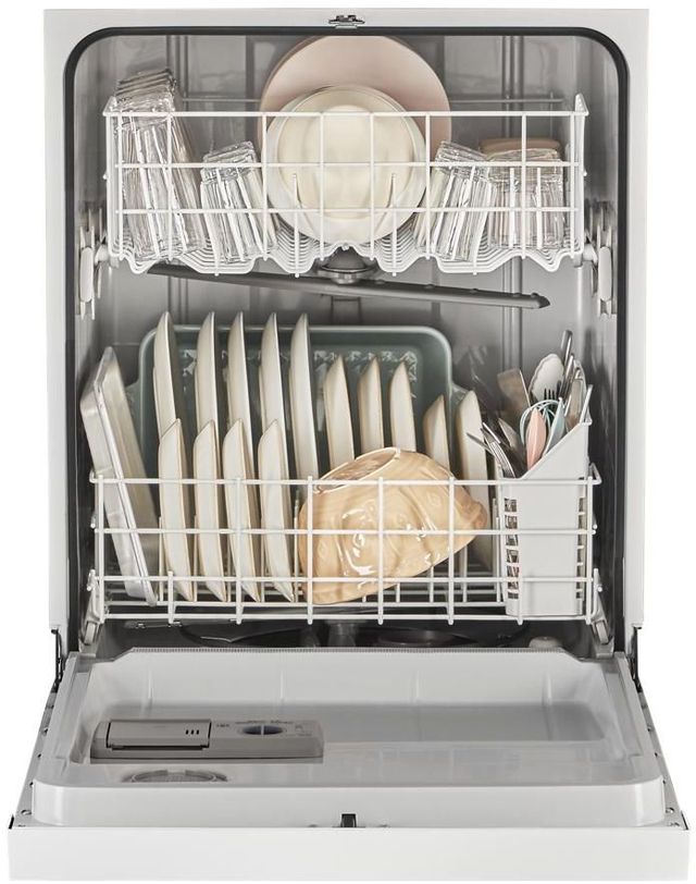 Whirlpool® 24" Stainless Steel Front Control Built In Dishwasher 2