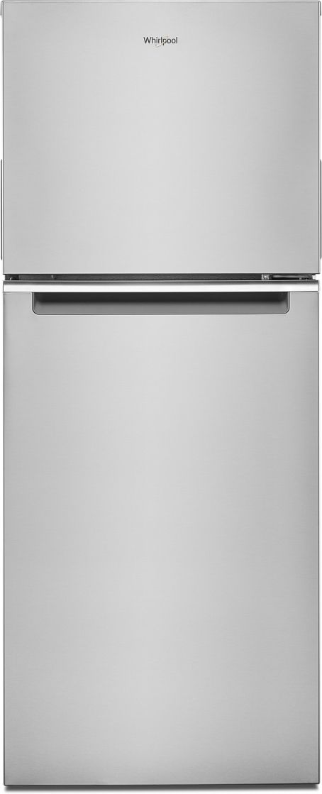Whirlpool® 11.6 Cu. Ft. Fingerprint-Resistant Stainless Top Freezer Refrigerator-0