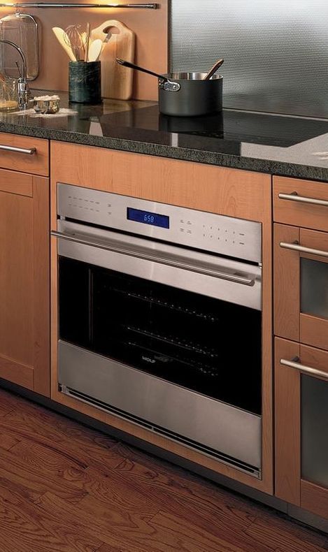 Wolf® E Series 30" Stainless Steel Transitional Single Electric Wall Oven 7