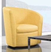 Bugatti Design Caly Swivel Accent Chair