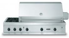 Viking 53" Ultra-Premium E-Series Built-In Natural Gas Grill-Stainless Steel