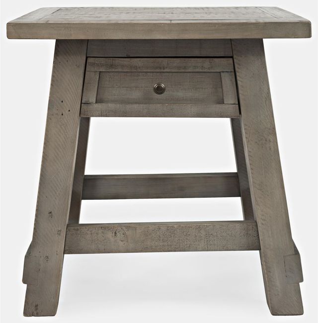 Jofran Inc. Outer Banks Gray Power End Table