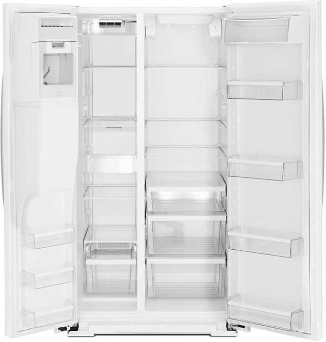 Whirlpool® 26.0 Cu. Ft. Side-By-Side Refrigerator-White Ice 4