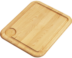 Elkay® Hardwood Light Brown 13.5" x 17" x 1" Cutting Board
