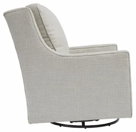 Signature Design by Ashley® Kambria Frost Swivel Glider Accent Chair 3