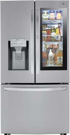 Réfrigérateur à portes françaises de 36 po LG® de 29,7 pi³ - Acier inoxydable résistant aux traces de doigts