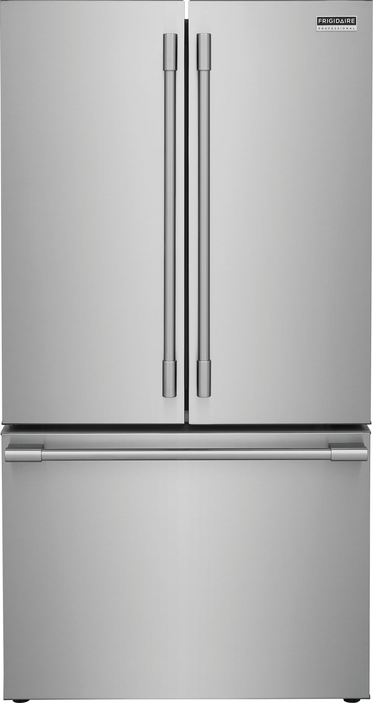 Frigidaire Professional 23 3 Cu Ft Smudge Proof Stainless Steel Counter Depth French Door