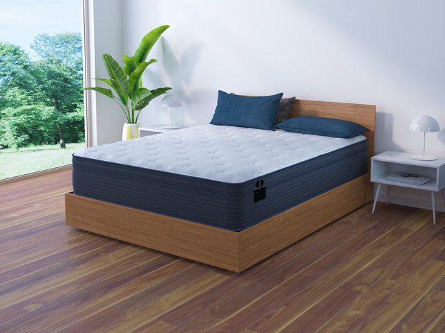 Restonic® Oxford Wrapped Coil Euro Top Full Mattress-1