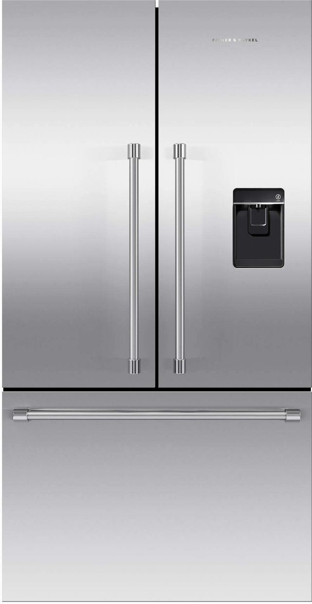 Fisher & Paykel Series 7 20.1 Cu. Ft. Stainless Steel French Door Refrigerator 0