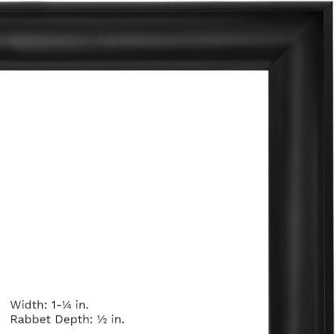 Seura® 55" Gramercy Black Frame 4K Ultra HD Mirrored TV 18