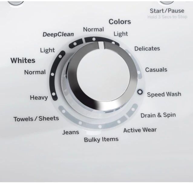 GE® 4.5 Cu. Ft. White Top Load Washer 6